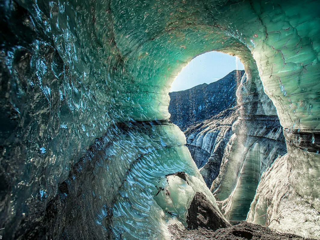 Ice Cave Eishöhle Island