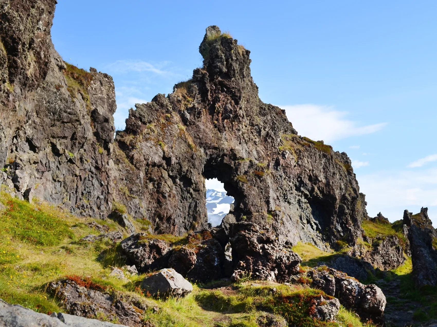 Snæfellsnes Halbinsel lavahöhle Vatnshellir Islandreise