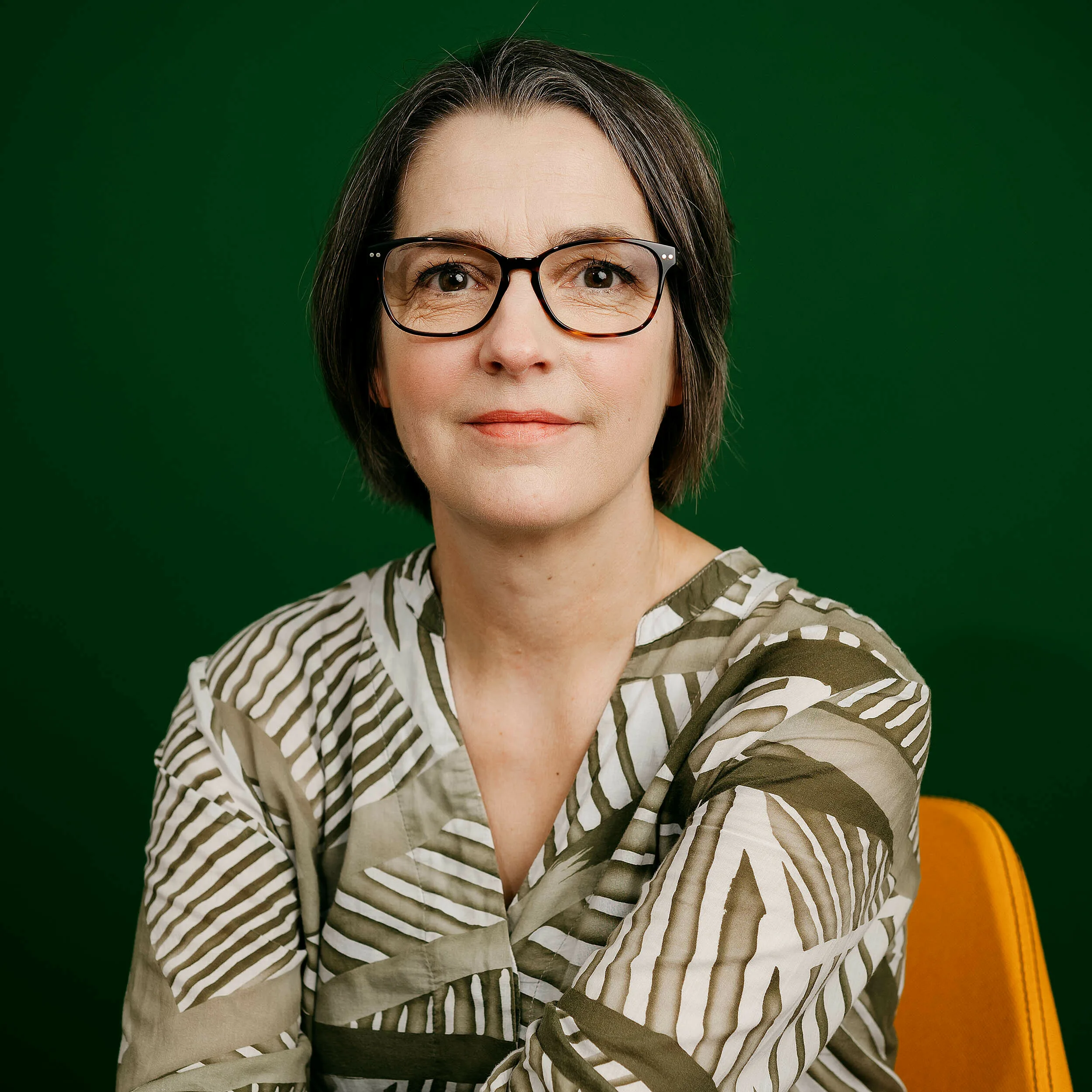 Ein Portrait der Mitarbeiterin Júlia