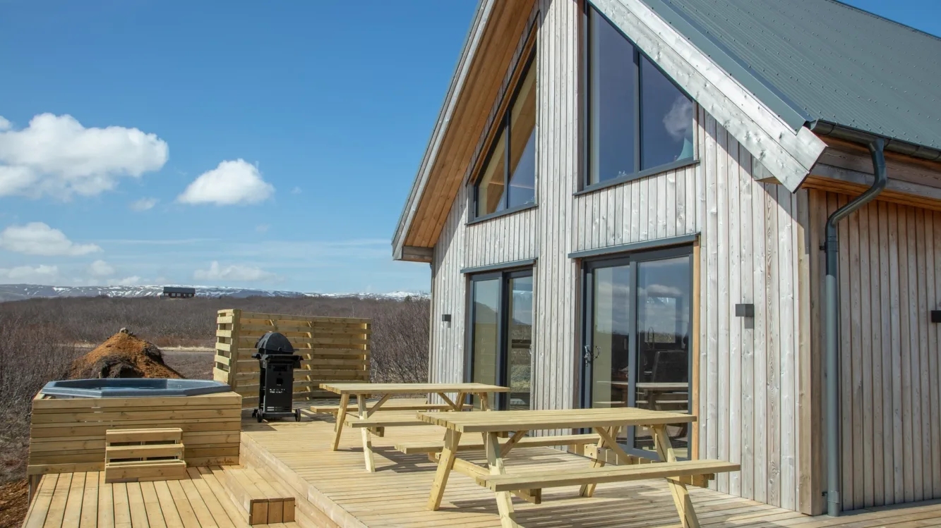 Island Ferienhaus Djaknavegur, geeignet für Familien