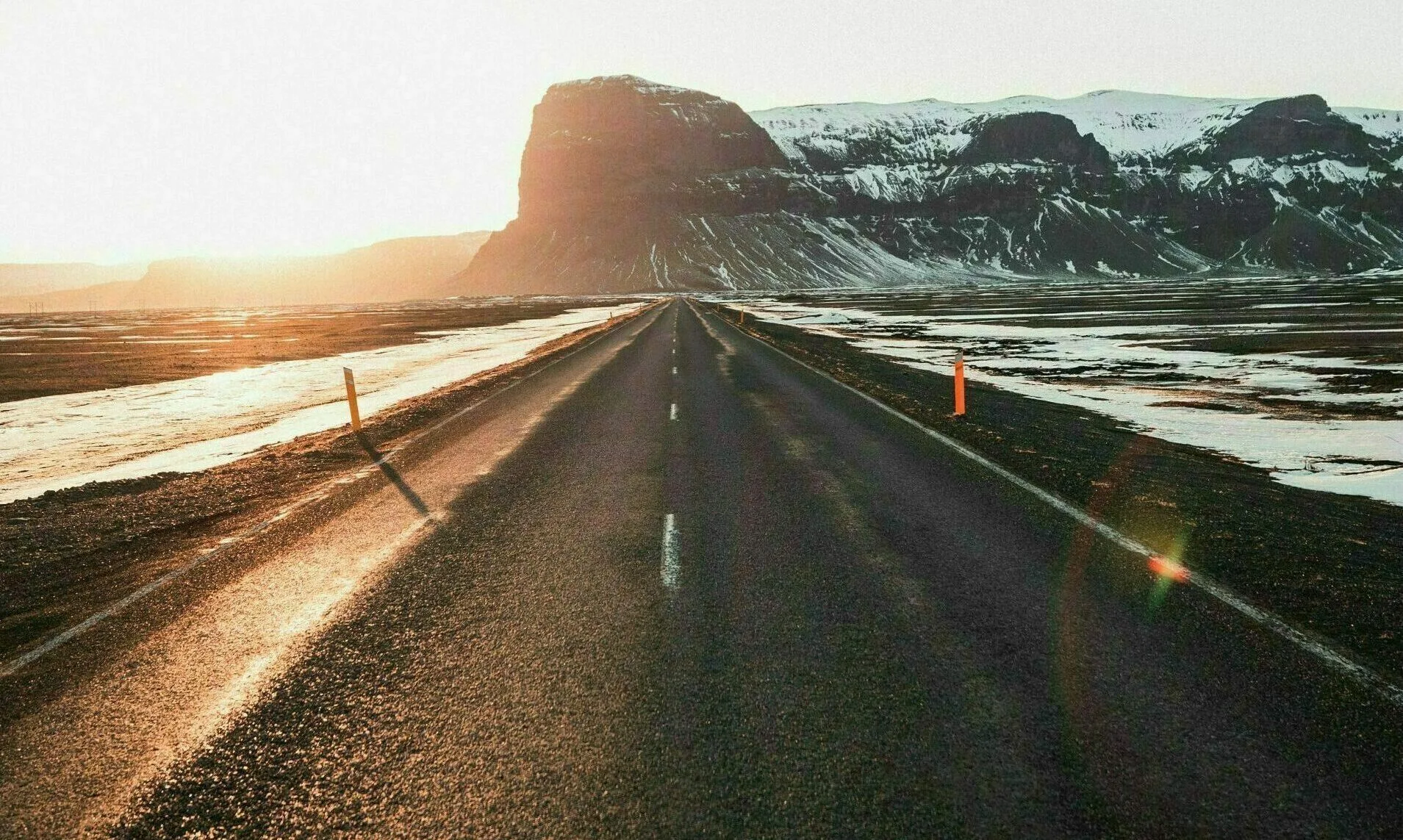 Berg Lómagnúpur in Islands Süden