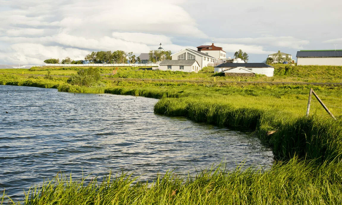 Ein schönes Gästehaus neben dem Myvatn See in Island