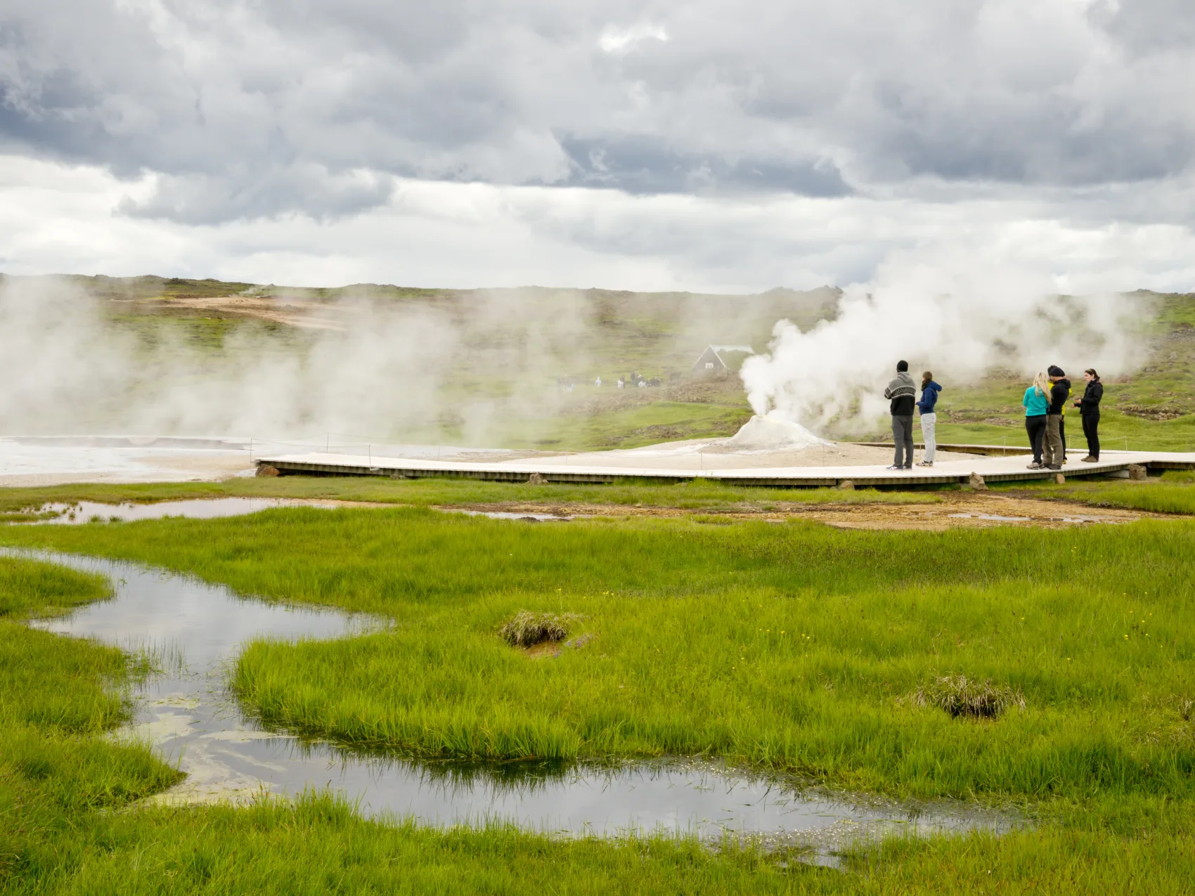 Hochland Island kjoelur hveravellir, Foto: Thomas Linkel