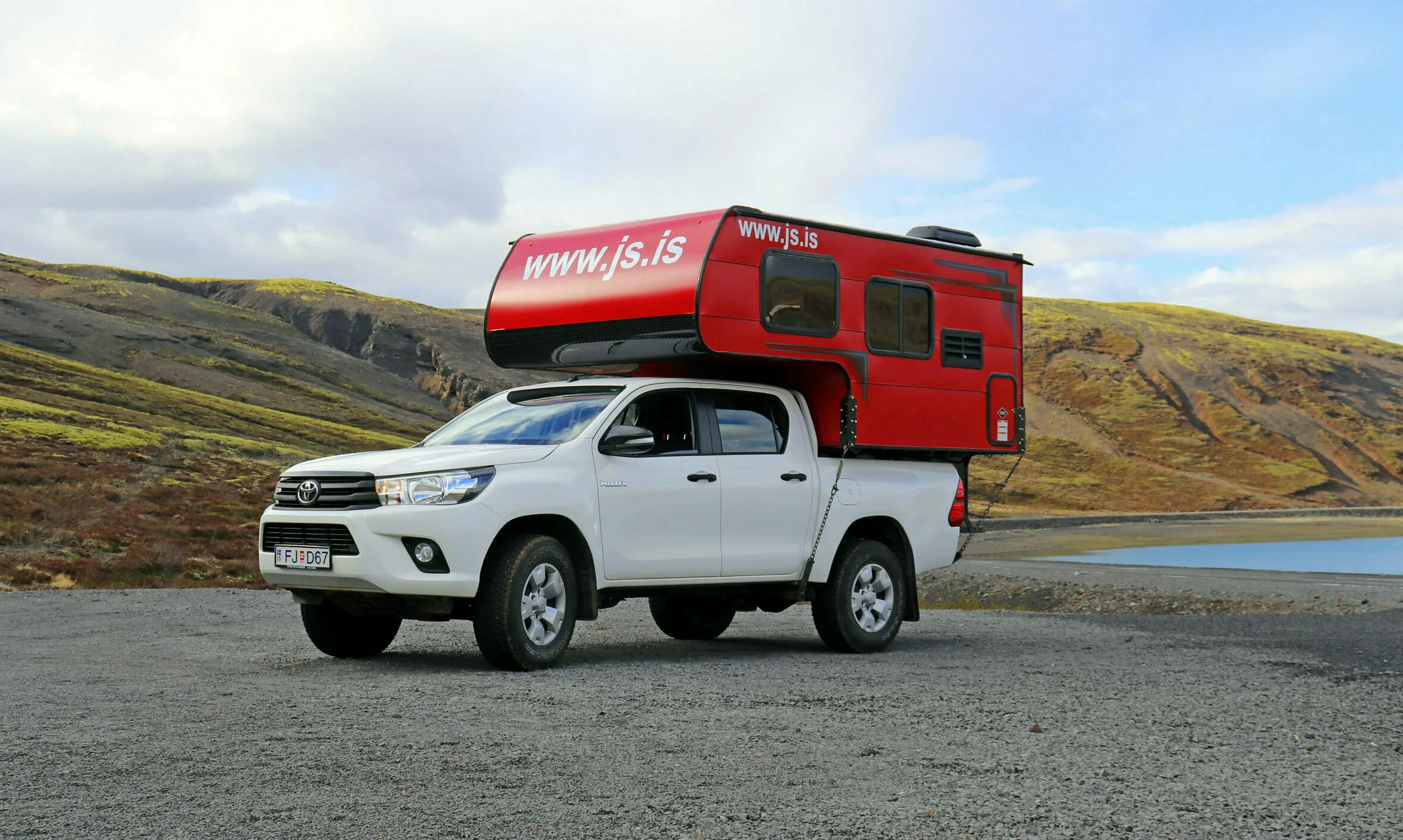 Hochlandtauglicher Allrad Camper in Island