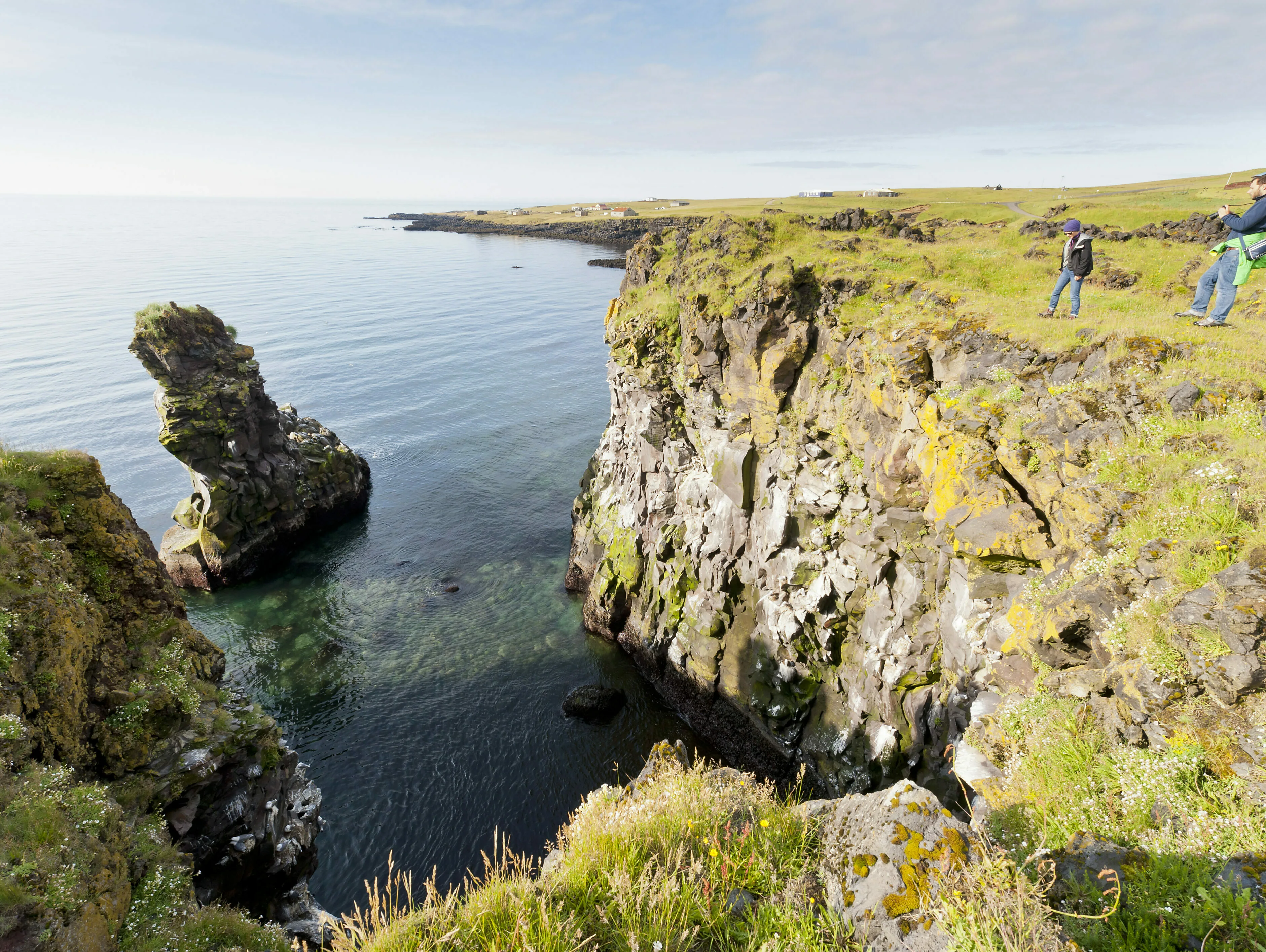 Küstenabschnitt auf der Snaefellsnes Halbinsel in Westisland