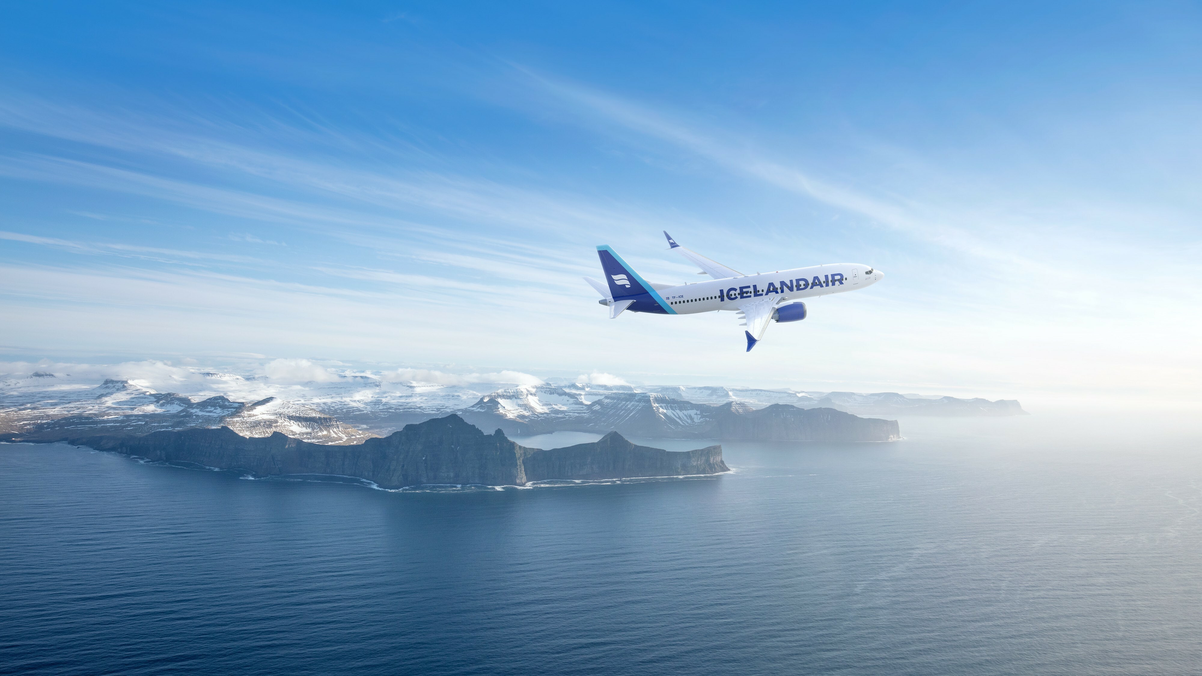Flugzeug Iceland Air