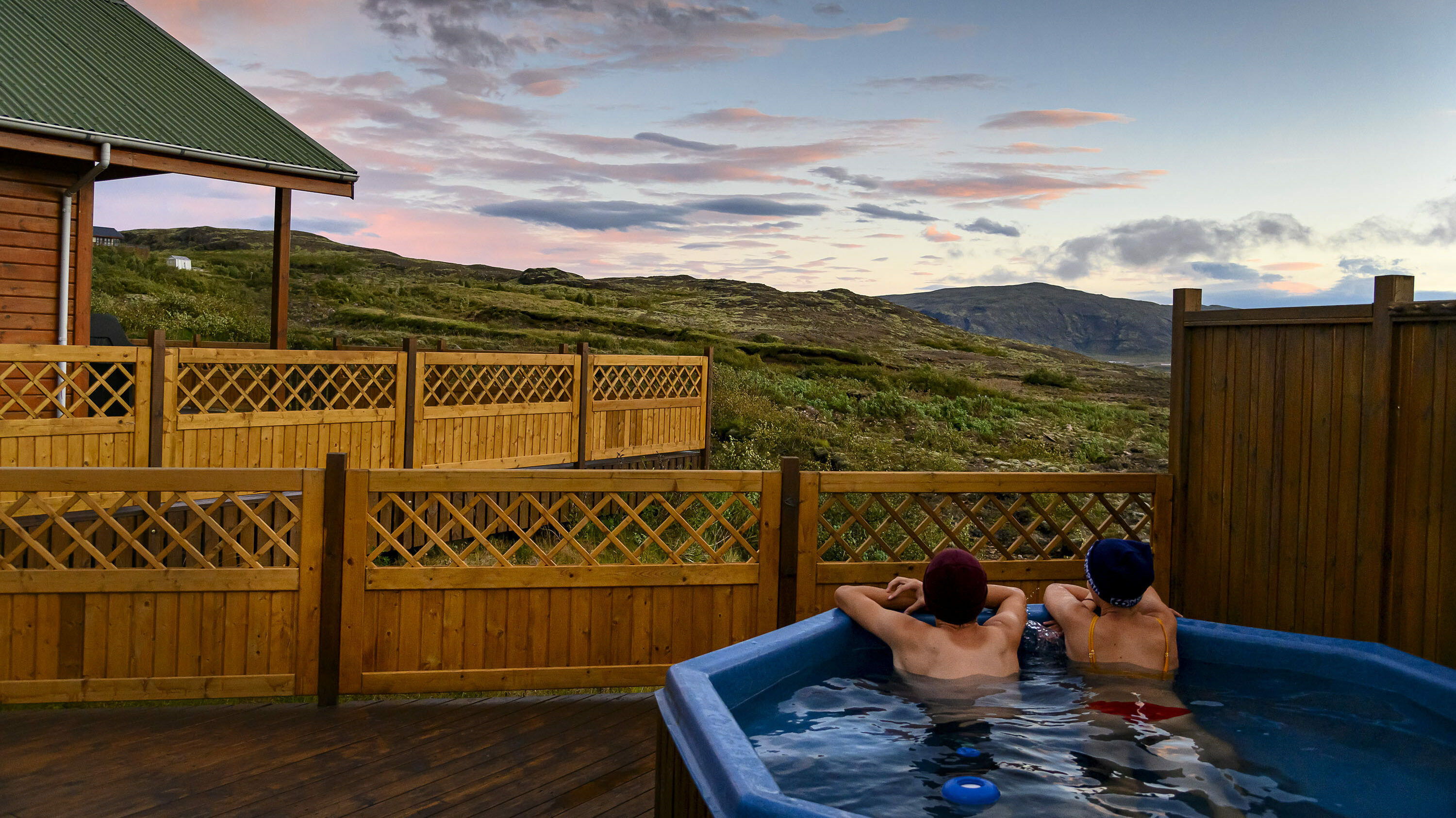 Island Ferienhaus mit Hot Pot