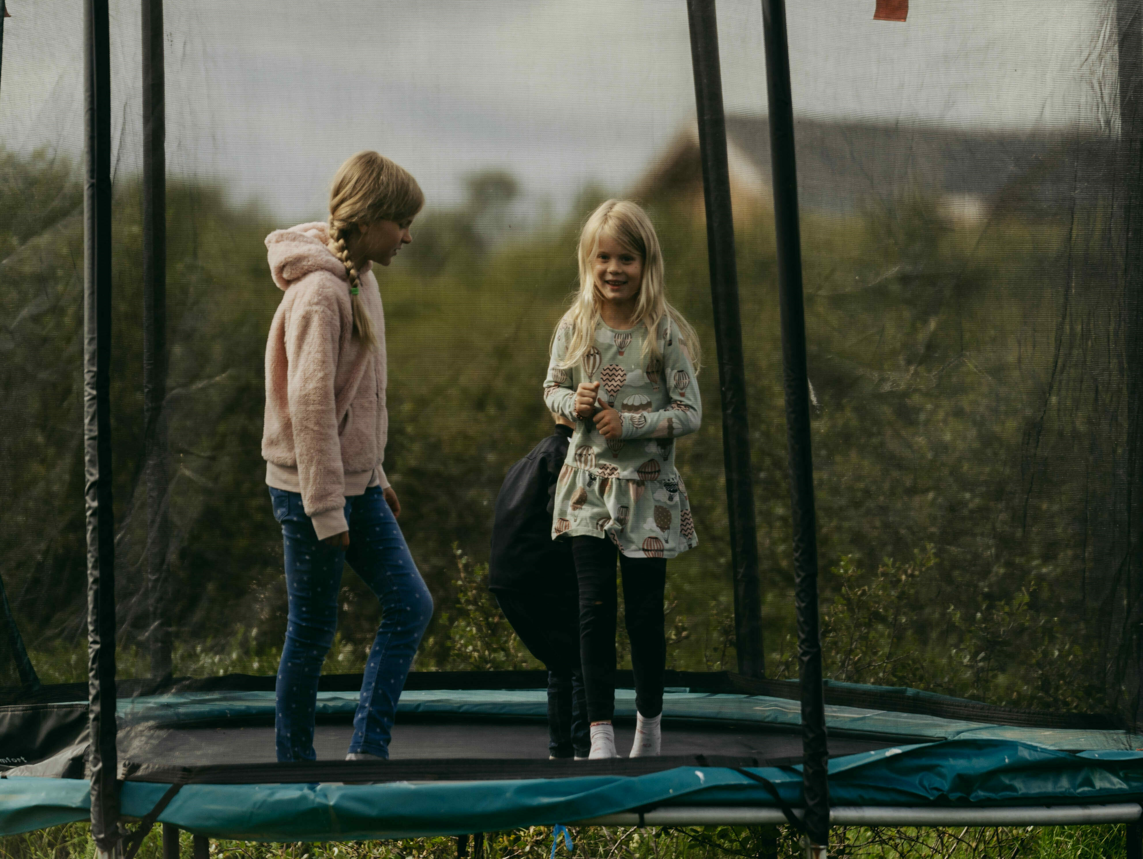 Trampolin in Island