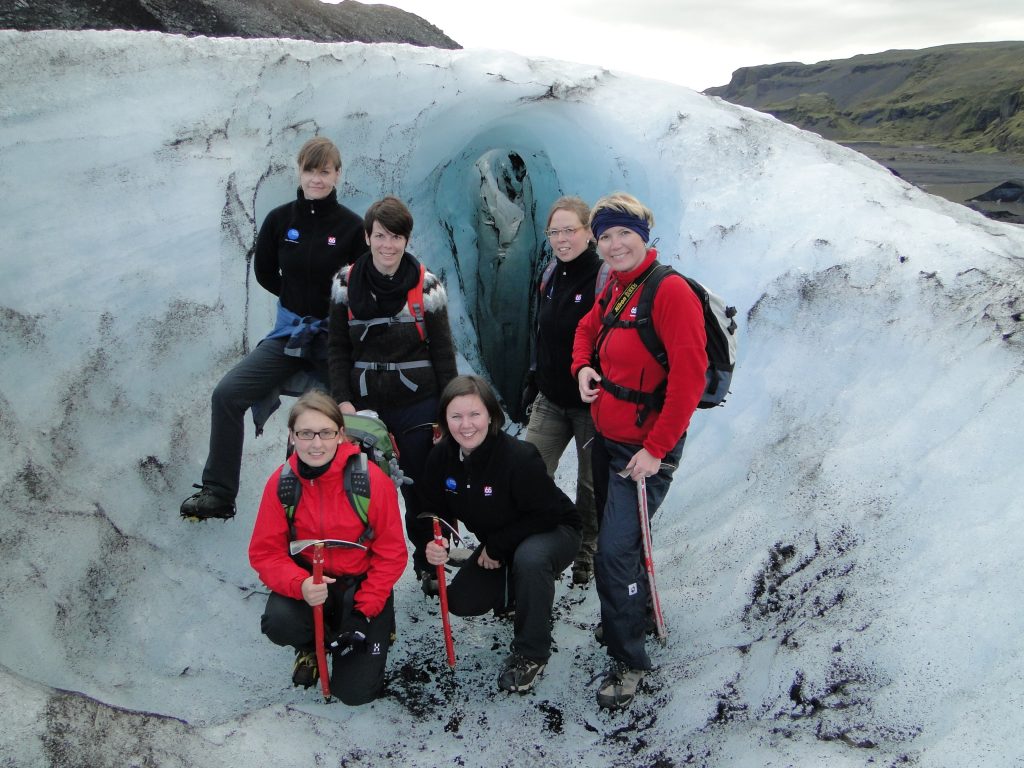 Gletscherwanderung Katla Team