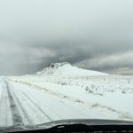 Island im Winter - verschneite Straßen erfordern Aufmerksamkeit