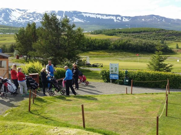Golf in Akureyri, Nordisland