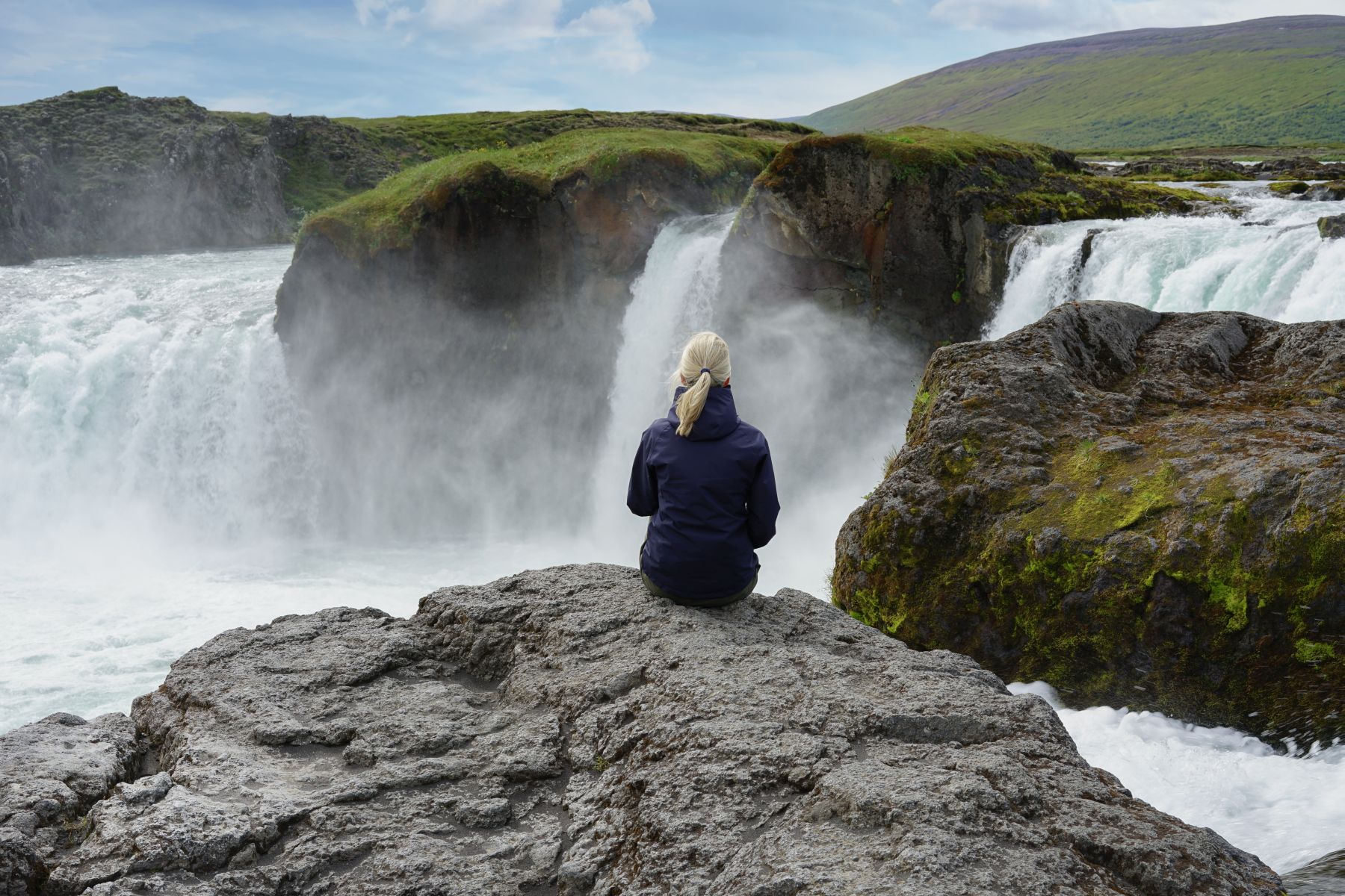Wasserfall Dettifoss in Island