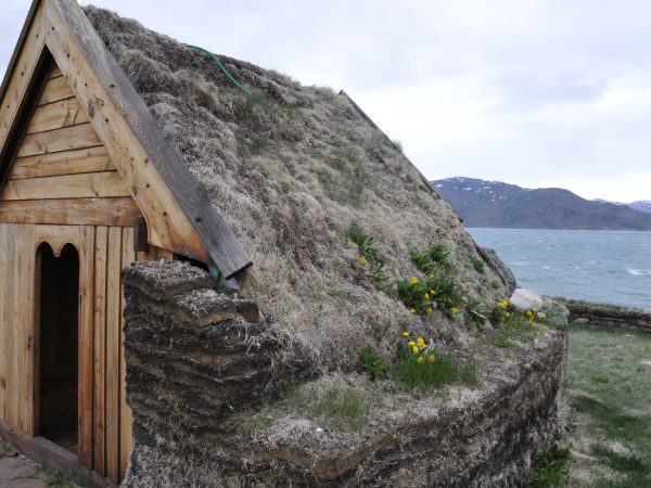 altes Grassodenhaus in Südgrönland