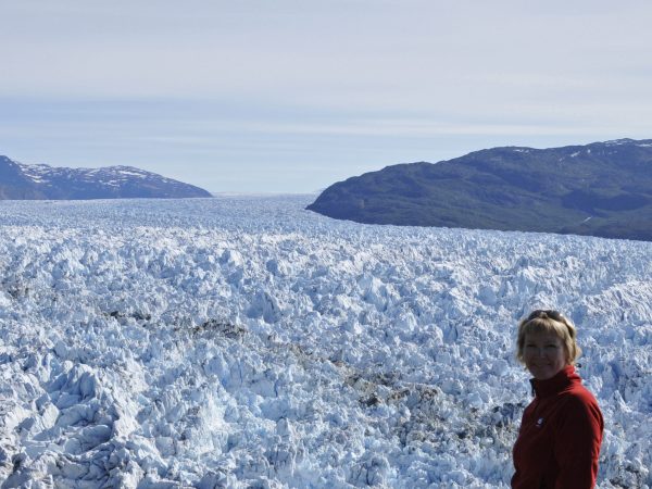 riesiger Eisgletscher in Südgrönland